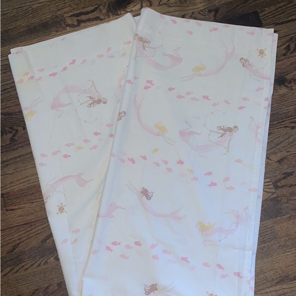 Pottery Barn Kids Girls Mermaid Shower Curtain
